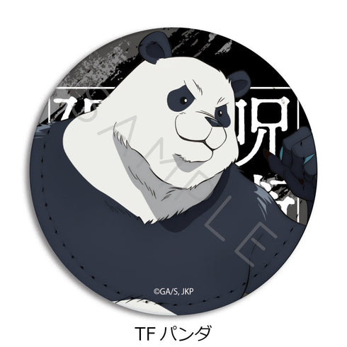 『呪術廻戦 2期』第4弾 レザーバッジ(丸形) TF パンダ